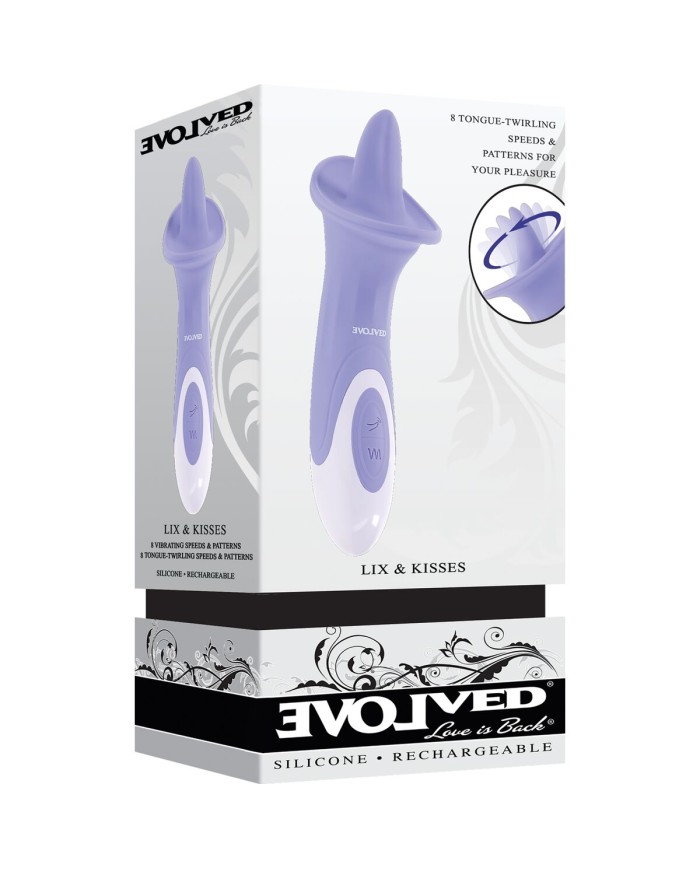 Vibratore Clitorideo Curvo Evolved Viola Vibratore Clitorideo Curvo Evolved Viola