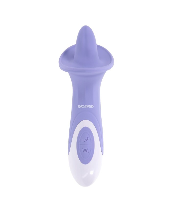 Vibratore Clitorideo Curvo Evolved Viola Vibratore Clitorideo Curvo Evolved Viola
