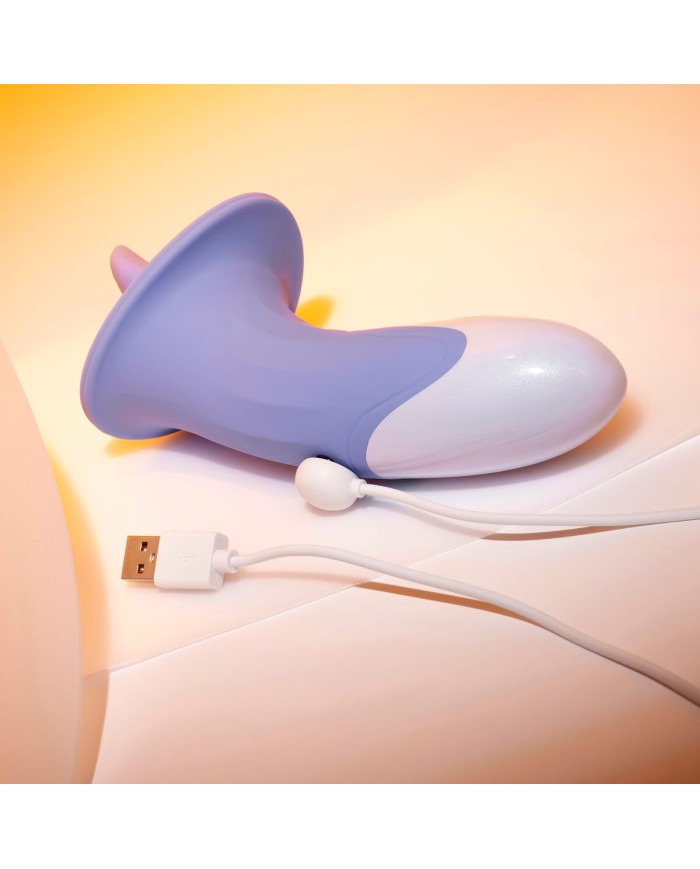 Vibratore Clitorideo Curvo Evolved Viola Vibratore Clitorideo Curvo Evolved Viola