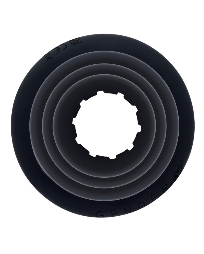 Butt Plug Vibrante Evolved Gender X Nero