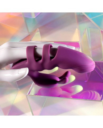 Vibratore Doppia Stimolazione Evolved Playboy Viola