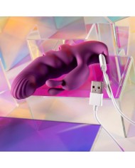 Vibratore Doppia Stimolazione Evolved Playboy Viola