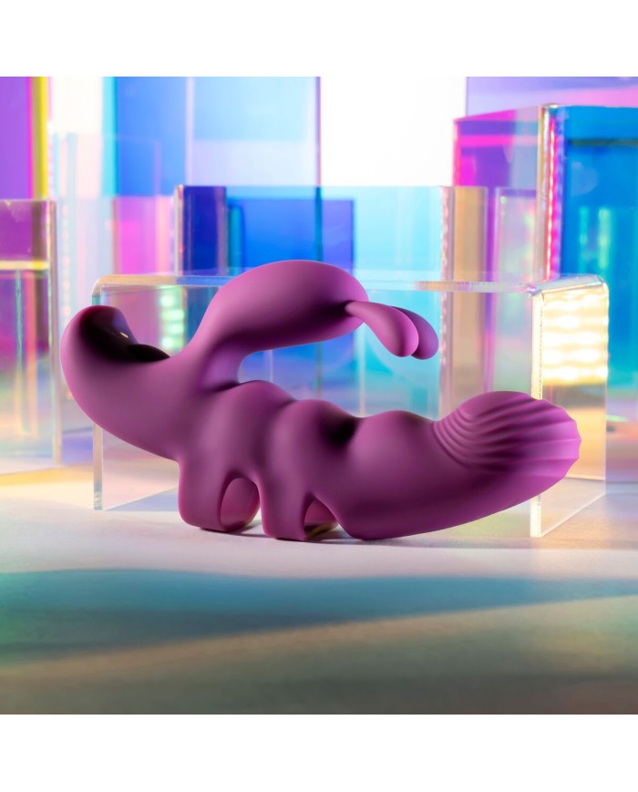 Vibratore Doppia Stimolazione Evolved Playboy Viola