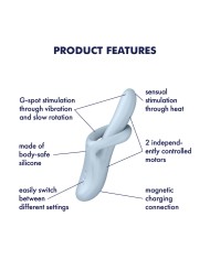 Vibratore per il Punto-G Satisfyer Azzurro Vibratore per il Punto-G Satisfyer Azzurro