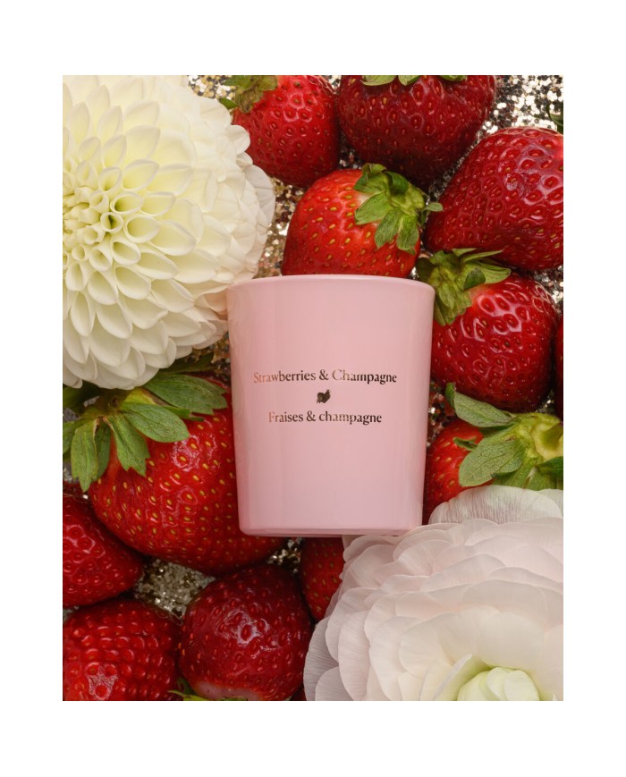 Candela Massaggio Highonlove Arancio Rosa Champagne alla Fragola Litchi 35 ml Candela Massaggio Highonlove Arancio Rosa Champagne alla Fragola Litchi 35 ml