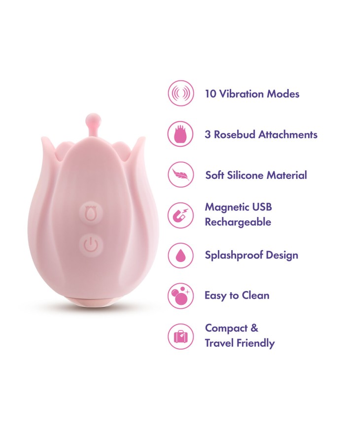 Massaggiatore Blush Play with me Rosa Massaggiatore Blush Play with me Rosa