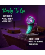 Vibratore Anale Blush Temptasia Azzurro