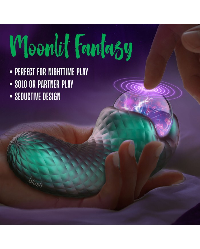 Vibratore Anale Blush Temptasia Azzurro