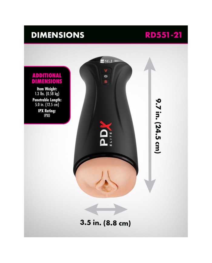 Jack Ass Endurance Pipedream PDX Elite Carne Jack Ass Endurance Pipedream PDX Elite Carne