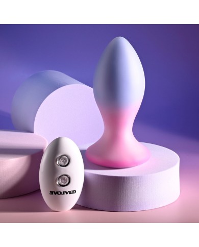 Plug Anale Evolved Multicolore (8,9 cm)