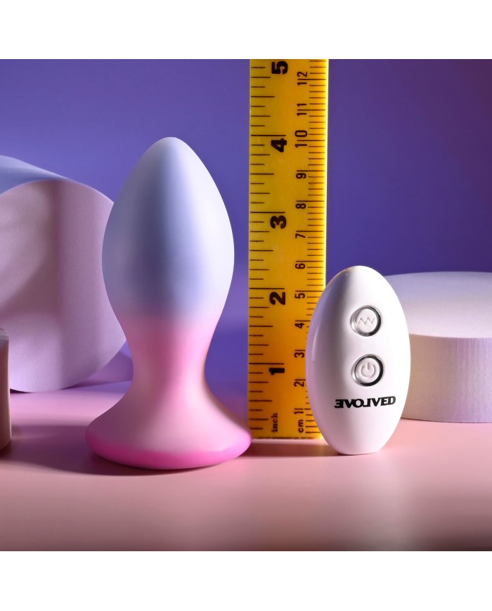 Plug Anale Evolved Multicolore (8,9 cm)