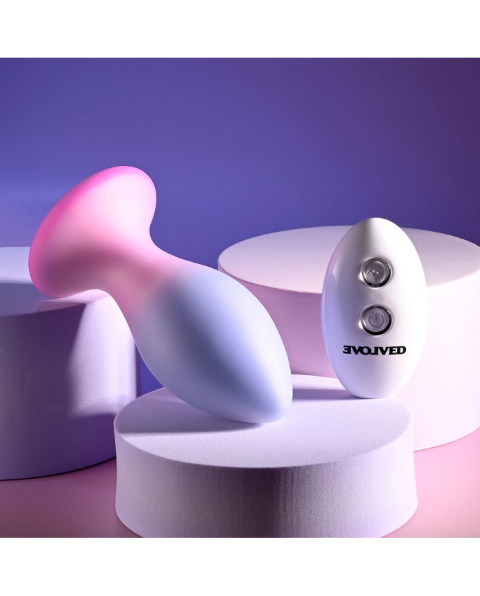 Plug Anale Evolved Multicolore (8,9 cm)