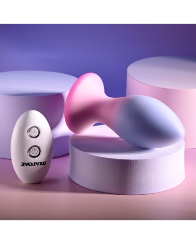 Plug Anale Evolved Multicolore (8,9 cm)