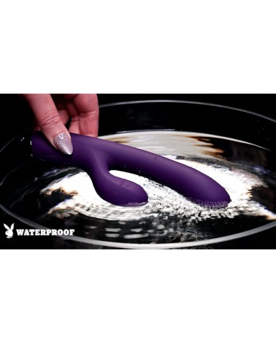 Vibratore Doppia Stimolazione Evolved Playboy Viola Porpora