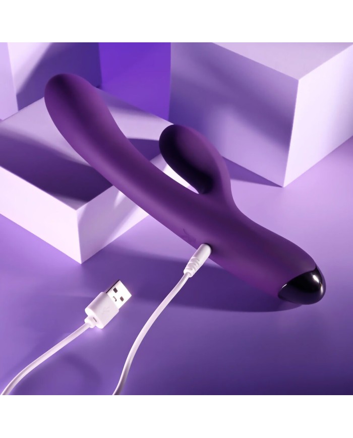 Vibratore Doppia Stimolazione Evolved Playboy Viola Porpora