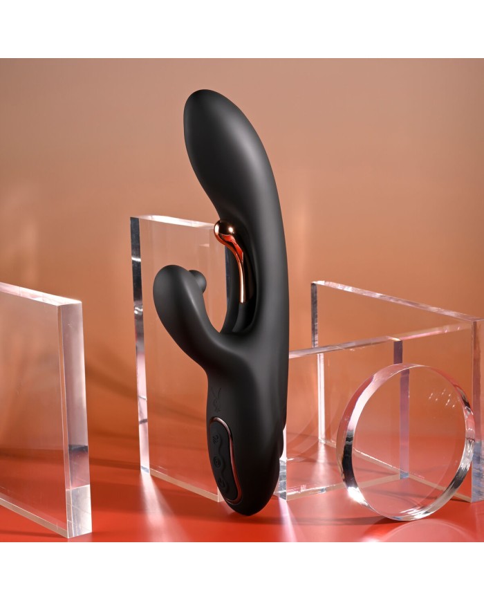 Vibratore Doppia Stimolazione Evolved Playboy Nero