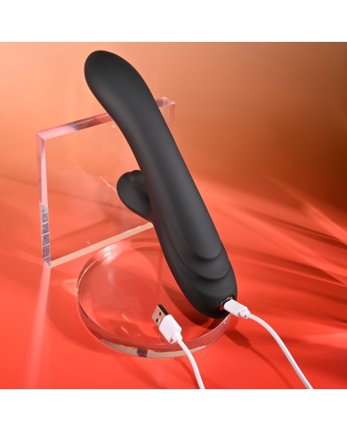 Vibratore Doppia Stimolazione Evolved Playboy Nero