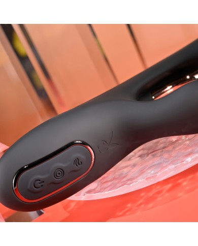Vibratore Doppia Stimolazione Evolved Playboy Nero