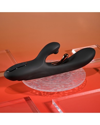 Vibratore Doppia Stimolazione Evolved Playboy Nero