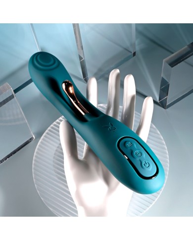 Vibratore Doppia Stimolazione Evolved Playboy Verde