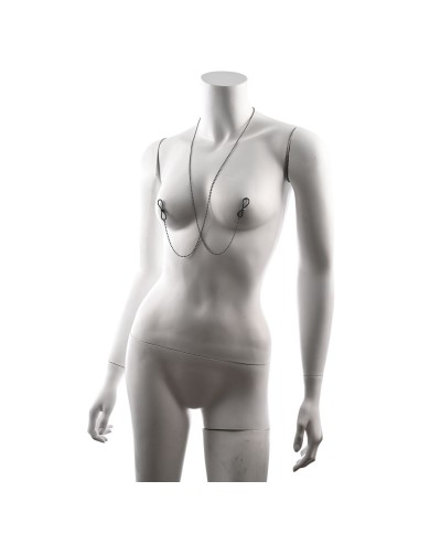 Catena di Morsetti per Capezzoli Sportsheets Sex and Mischief Catena di Morsetti per Capezzoli Sportsheets Sex and Mischief