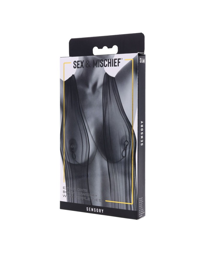 Catena di Morsetti per Capezzoli Sportsheets Sex and Mischief Catena di Morsetti per Capezzoli Sportsheets Sex and Mischief