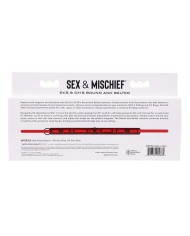 Cintura regolabile Sportsheets Sex and Mischief Rosso Cintura regolabile Sportsheets Sex and Mischief Rosso