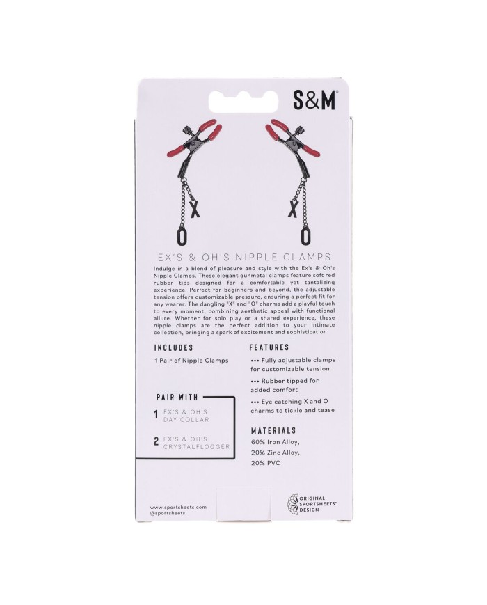 Catena di Morsetti per Capezzoli Sportsheets Sex and Mischief