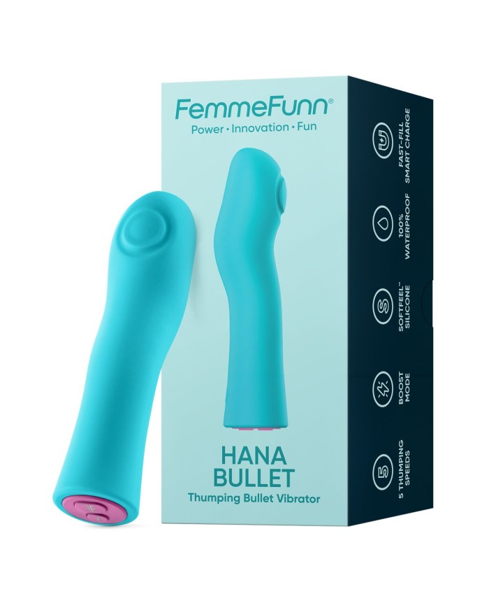 Mini Vibratore FemmeFunn Azzurro