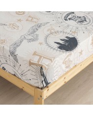 Set di Lenzuola Harry Potter Beige Multicolore Singolo Set di Lenzuola Harry Potter Beige Multicolore Singolo