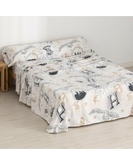 Set di Lenzuola Harry Potter Beige Multicolore Singolo Set di Lenzuola Harry Potter Beige Multicolore Singolo