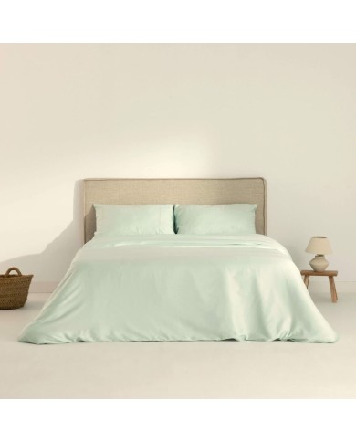 Copripiumino SG Hogar Menta 300 Fili 220 x 220 cm