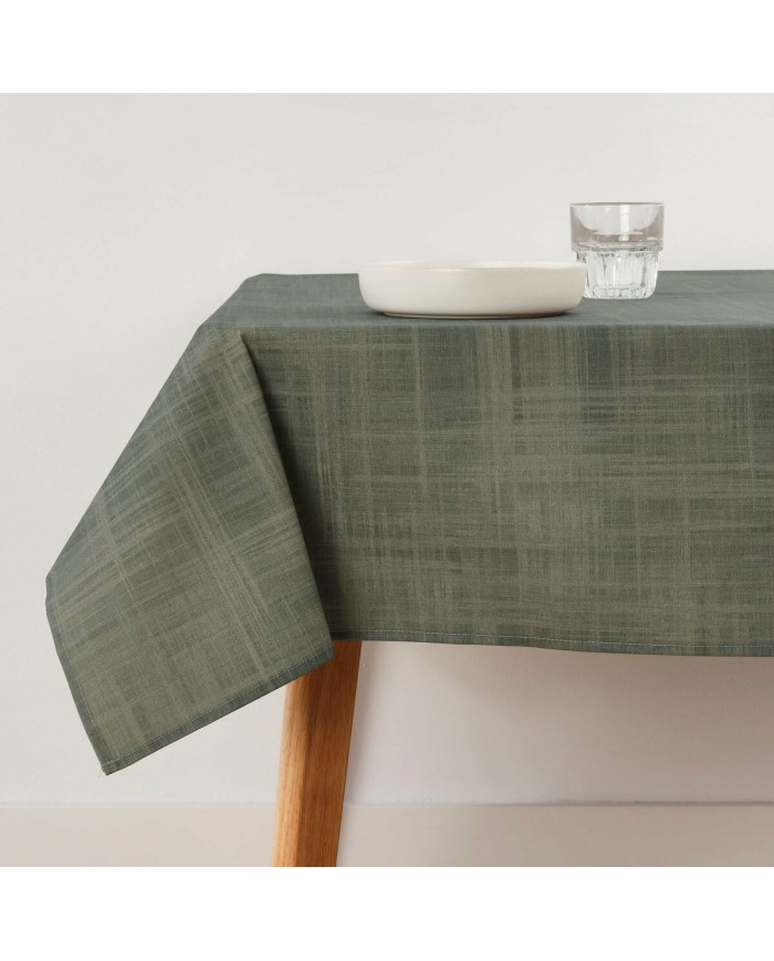 Tovaglia in resina antimacchia Belum Liso Taupé 150 x 150 cm