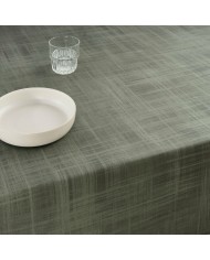Tovaglia in resina antimacchia Belum Liso Taupé 150 x 150 cm