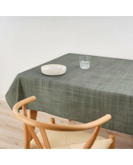 Tovaglia in resina antimacchia Belum Liso Taupé 150 x 150 cm