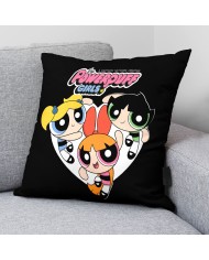 Fodera per cuscino Powerpuff Girls Powerpuff B Nero Multicolore 45 x 45 cm