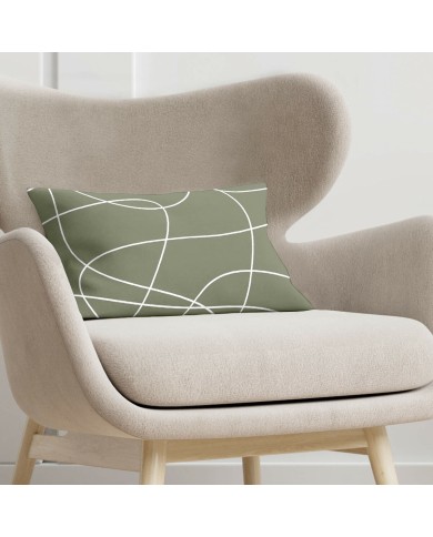 Fodera per cuscino Decolores Burdeos Multicolore 30 x 50 cm