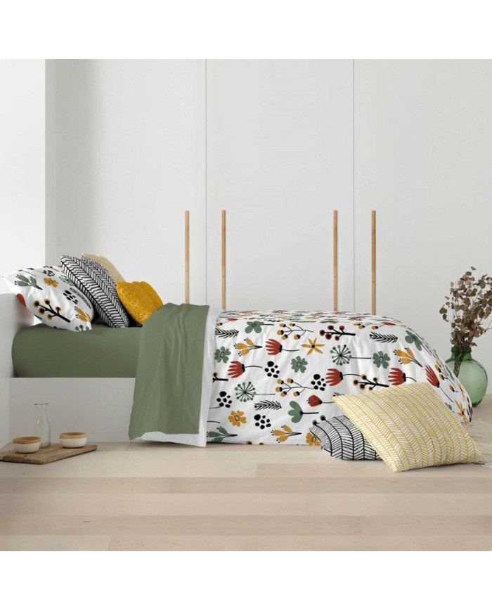 Copripiumino Decolores Paola Multicolore 175 Fili 140 x 200 cm Copripiumino Decolores Paola Multicolore 175 Fili 140 x 200 cm