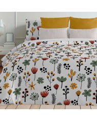 Copripiumino Decolores Paola Multicolore 175 Fili 140 x 200 cm Copripiumino Decolores Paola Multicolore 175 Fili 140 x 200 cm