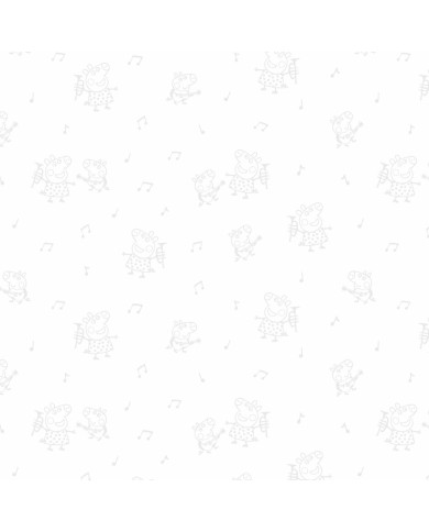 Federa Peppa Pig Grigio Multicolore 175 Fili 30 x 50 cm 100 % cotone Federa Peppa Pig Grigio Multicolore 175 Fili 30 x 50 cm 100 % cotone