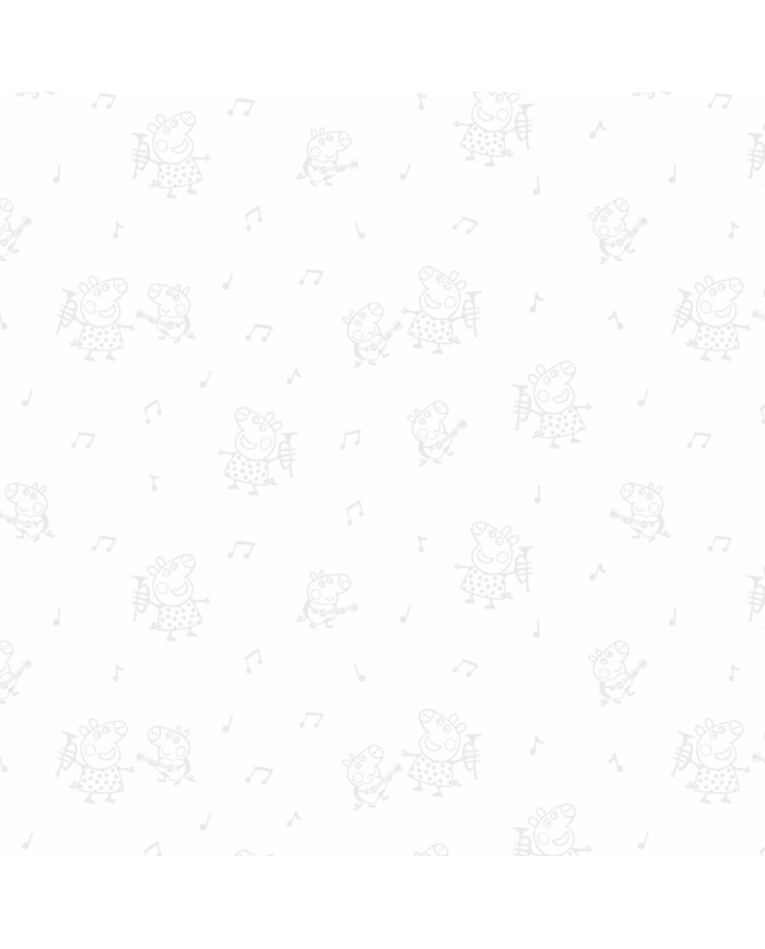 Federa Peppa Pig Grigio Multicolore 175 Fili 30 x 50 cm 100 % cotone Federa Peppa Pig Grigio Multicolore 175 Fili 30 x 50 cm 100 % cotone