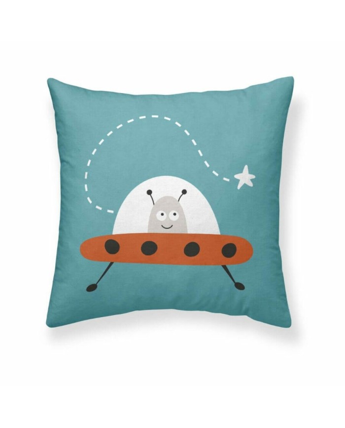 Fodera per cuscino Kids&Cotton Elm A Verde 50 x 50 cm