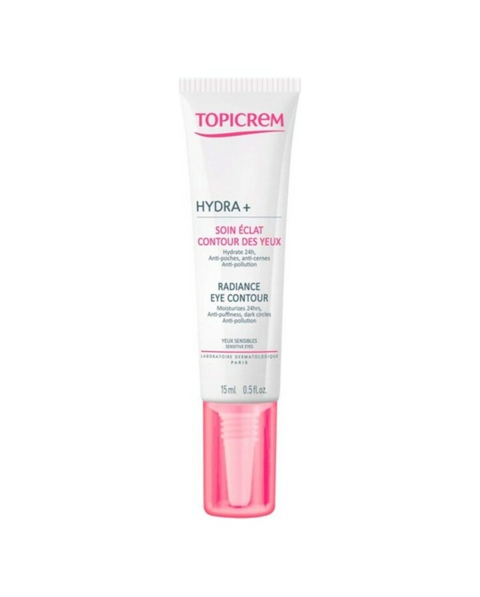 Crema per il Contorno Occhi Topicrem Radiance Hydra+ 15 ml Crema per il Contorno Occhi Topicrem Radiance Hydra+ 15 ml