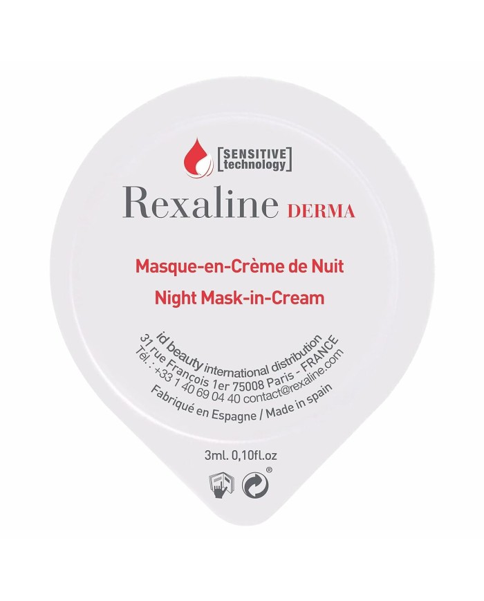 Maschera Idratante Notte Rexaline Repair 3 ml x 6 Pelle sensibile Maschera Idratante Notte Rexaline Repair 3 ml x 6 Pelle sensibile