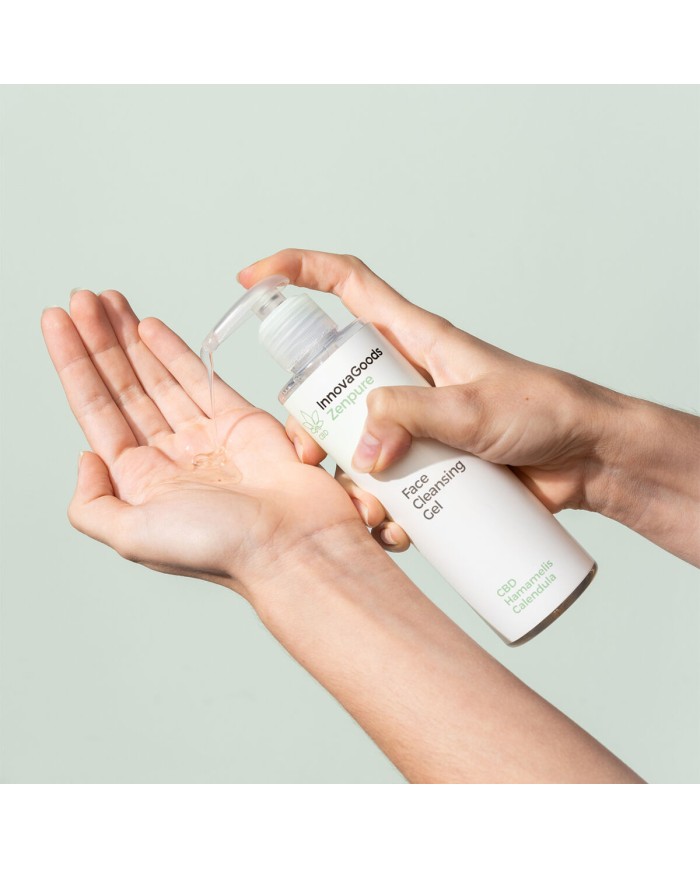Gel Detergente Viso CBD Zenpure InnovaGoods 200 ml Gel Detergente Viso CBD Zenpure InnovaGoods 200 ml