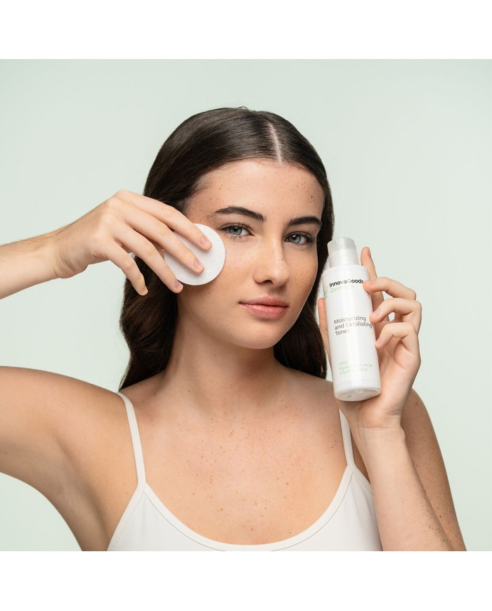 Tonico Viso Idratante ed Esfoliante CBD Zenfresh InnovaGoods 150 ml Tonico Viso Idratante ed Esfoliante CBD Zenfresh InnovaGoods 150 ml