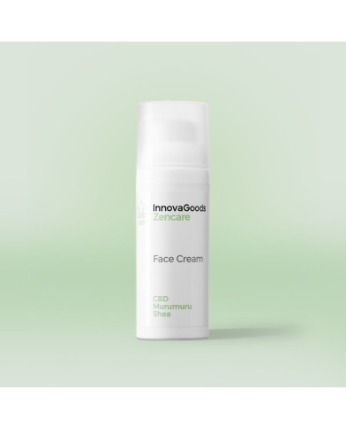Crema Viso Idratante CBD Zencare InnovaGoods 50 ml Crema Viso Idratante CBD Zencare InnovaGoods 50 ml