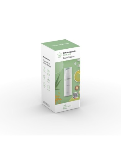 Crema Viso Idratante CBD Zencare InnovaGoods 50 ml Crema Viso Idratante CBD Zencare InnovaGoods 50 ml