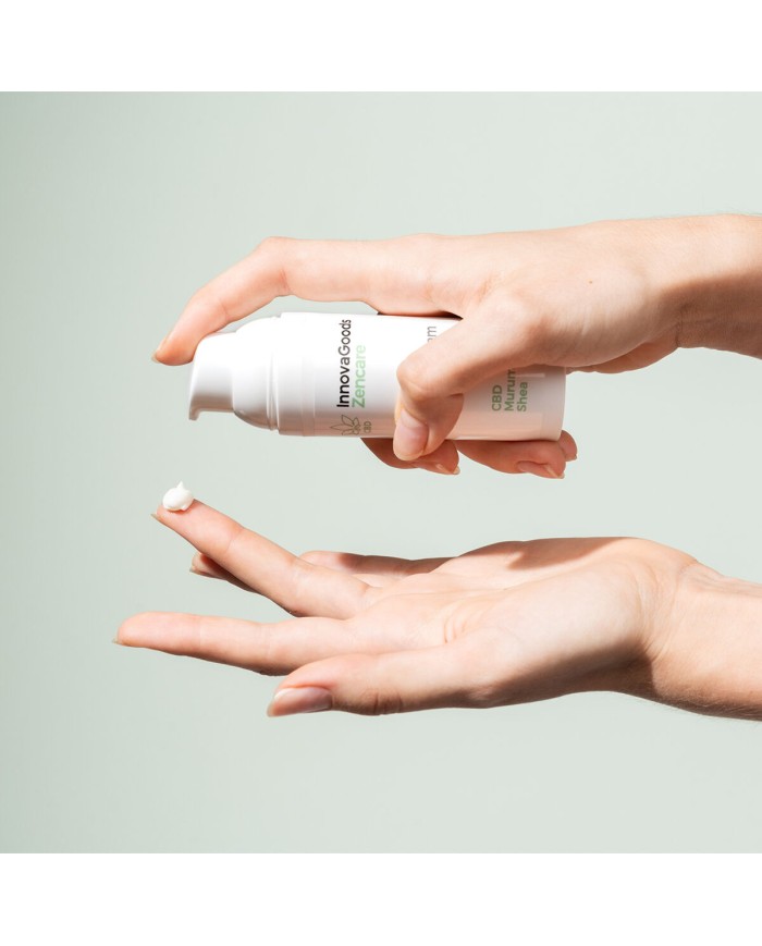 Crema Viso Idratante CBD Zencare InnovaGoods 50 ml Crema Viso Idratante CBD Zencare InnovaGoods 50 ml
