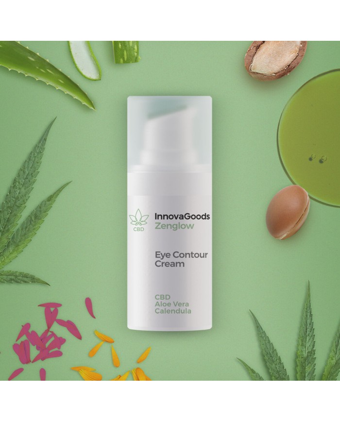 Contorno Occhi CBD Zenglow InnovaGoods 15 ml Contorno Occhi CBD Zenglow InnovaGoods 15 ml